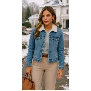 JouJou **Juniors** Size‎ XL  Sperpa Lined Bluejean Jacket